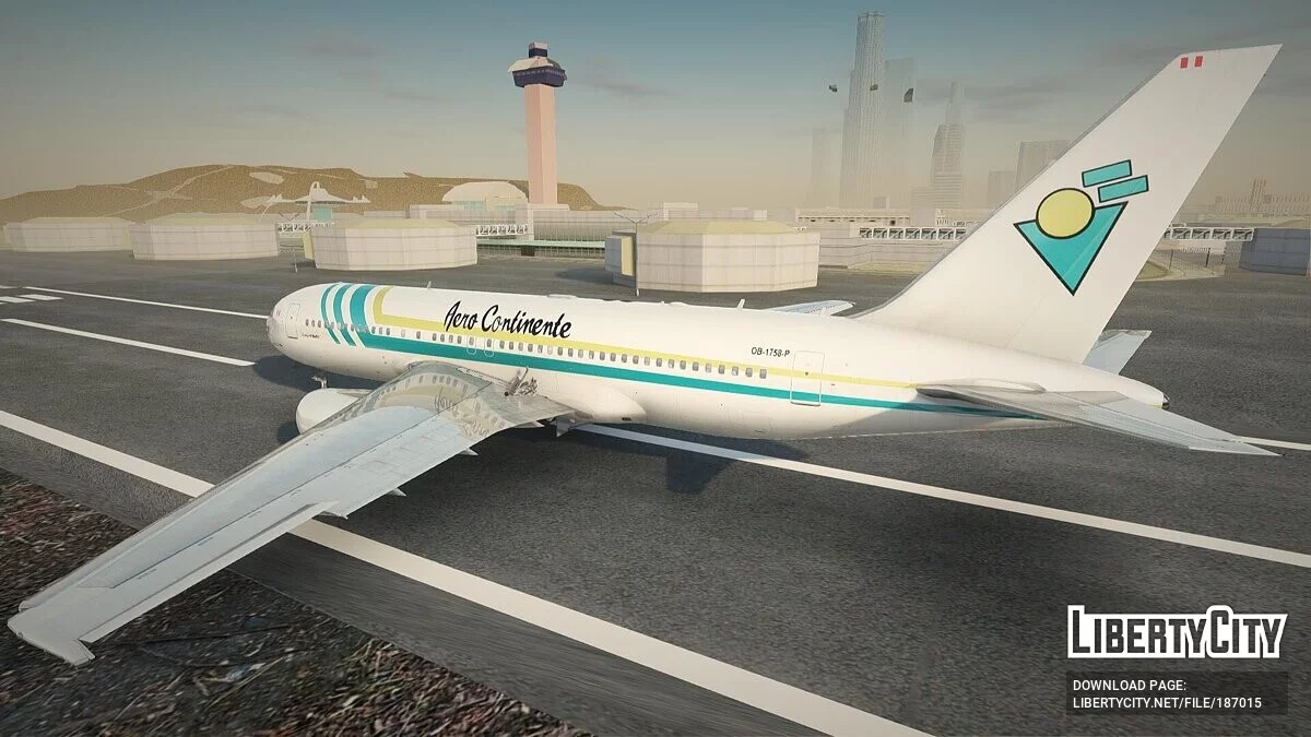 Boeing 767-200 Aero Continente / GTA San Andreas