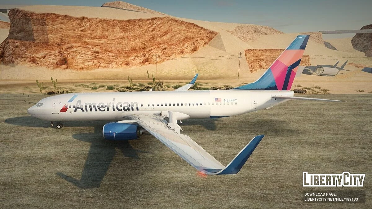 Boeing 737-800 / GTA San Andreas