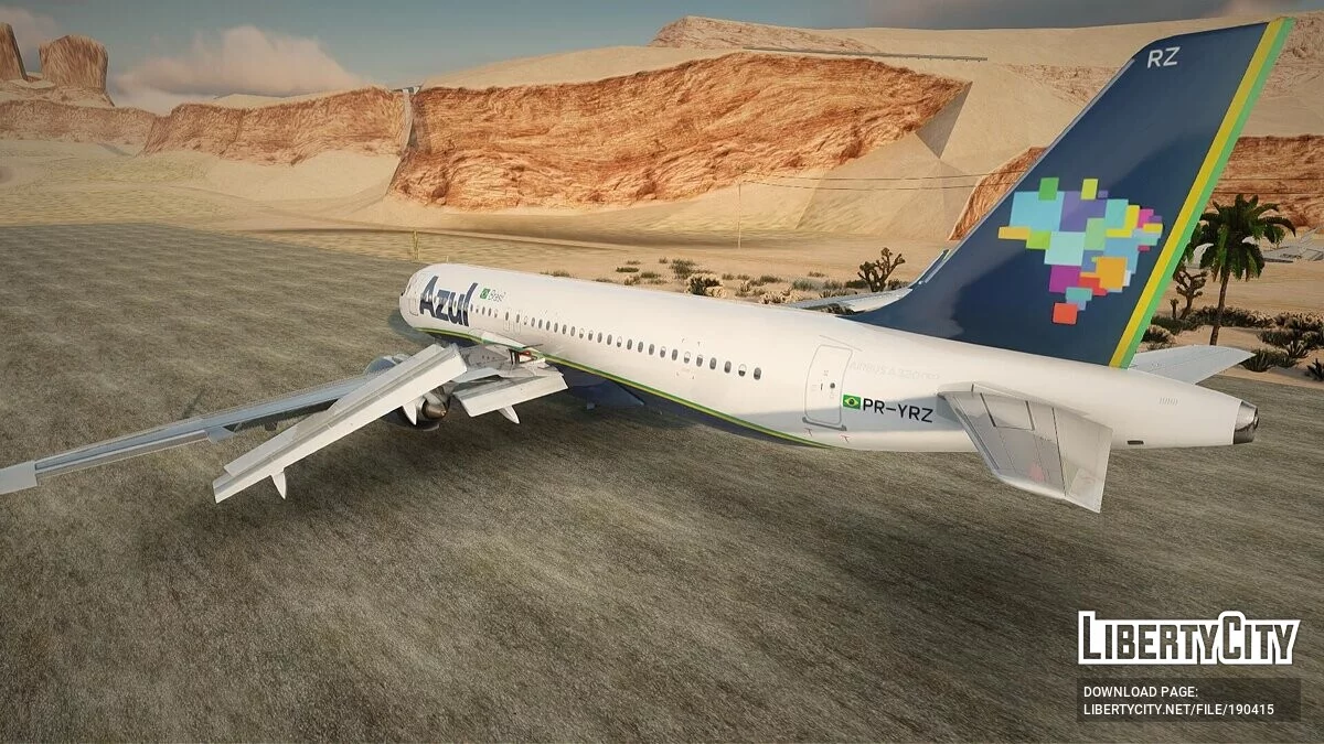 Azul Linhas Aéreas Airbus A320neo / GTA San Andreas