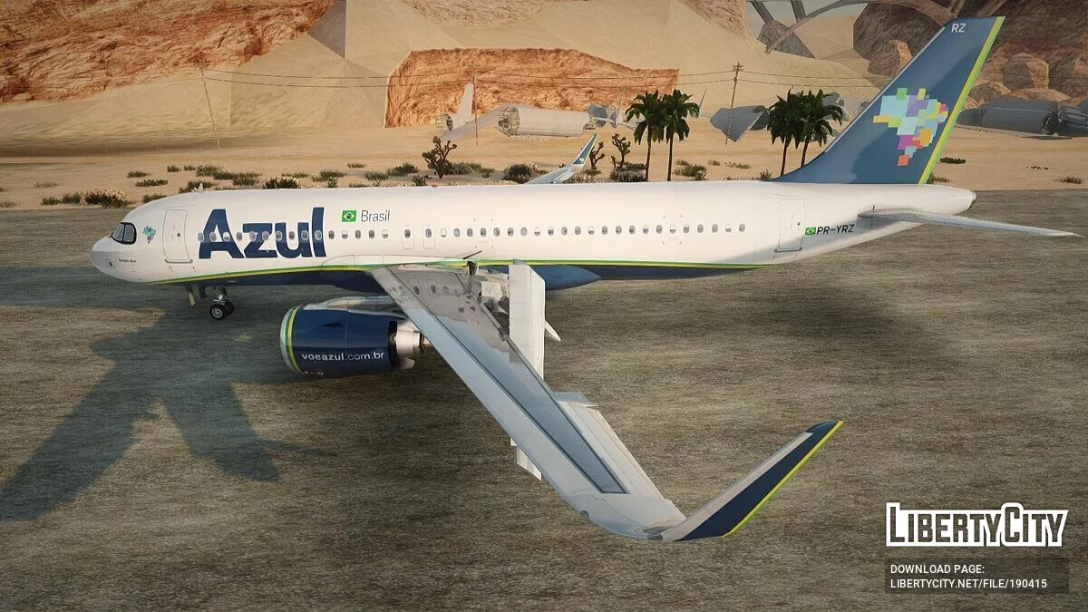 Azul Linhas Aéreas Airbus A320neo / GTA San Andreas