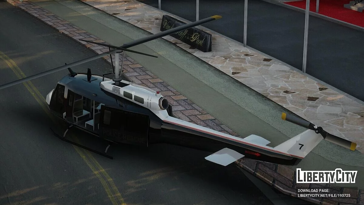 1970 Bell HH-1H Iroquois / GTA San Andreas