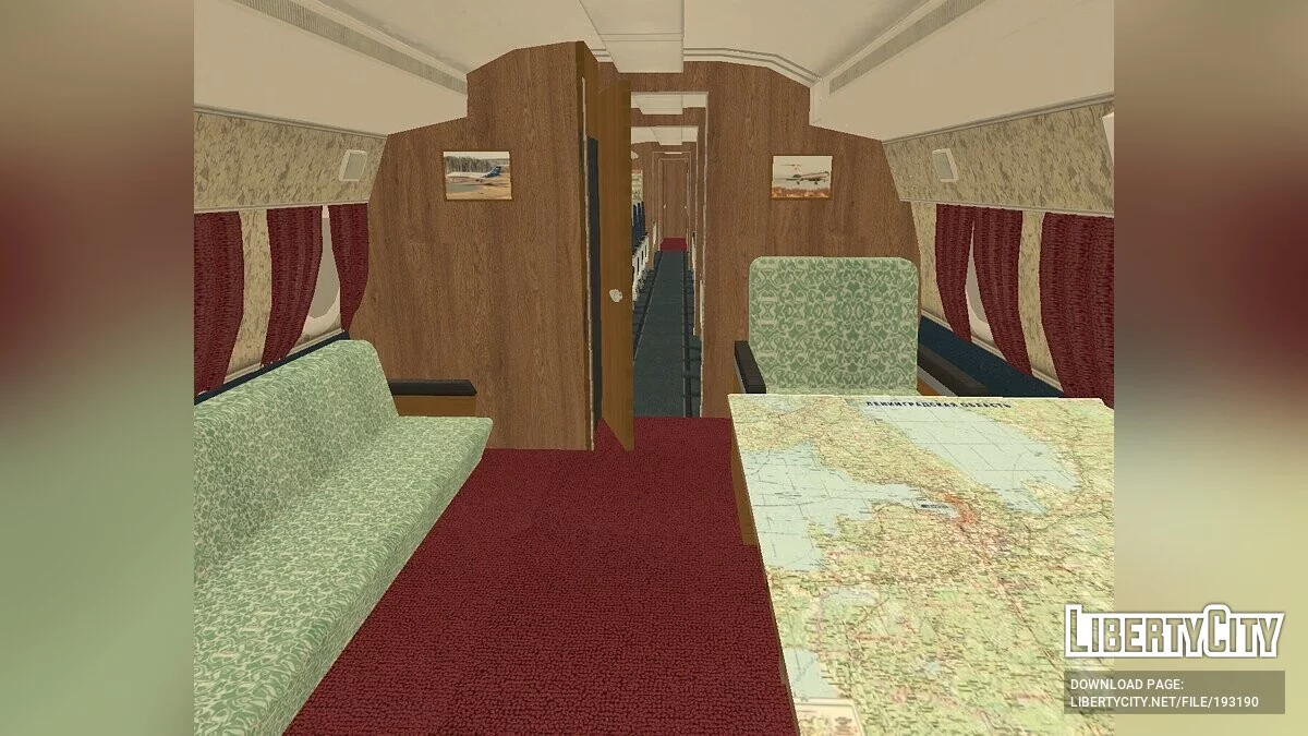 Tupolev Tu-134AK / GTA San Andreas