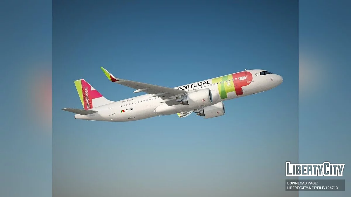 Airbus A320ceo/neo / GTA San Andreas