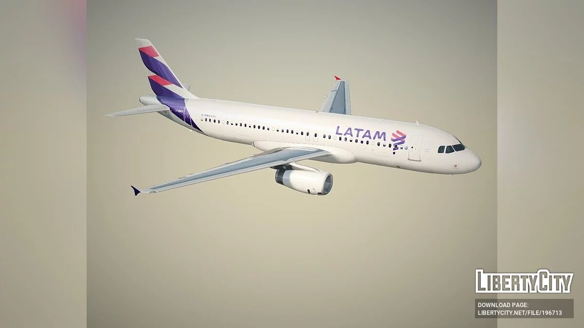 Airbus A320ceo/neo / GTA San Andreas