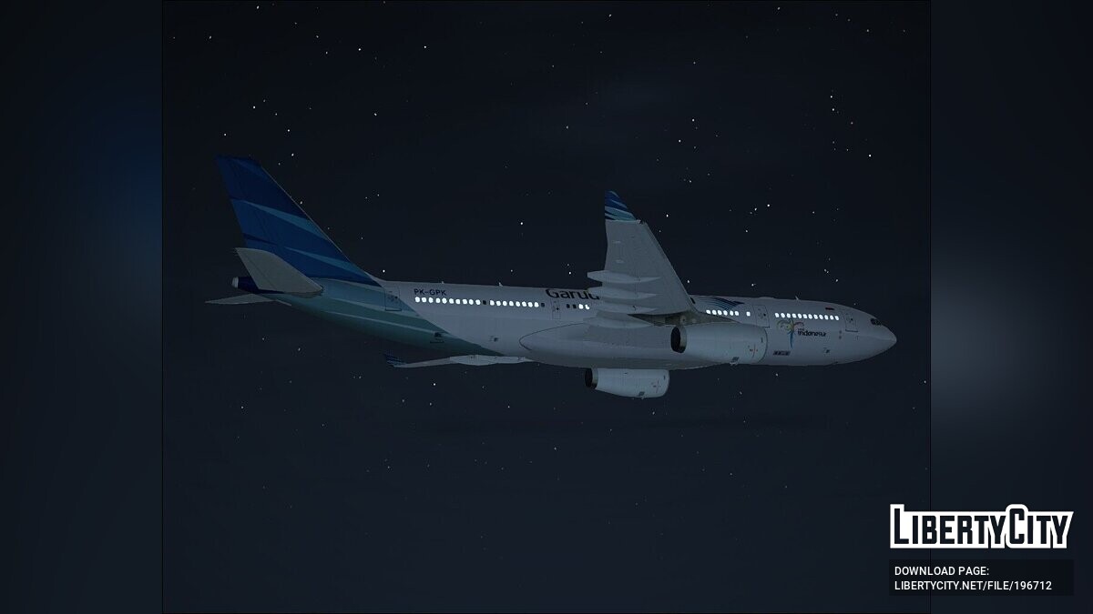 Скачать Airbus A330-200 для GTA San Andreas