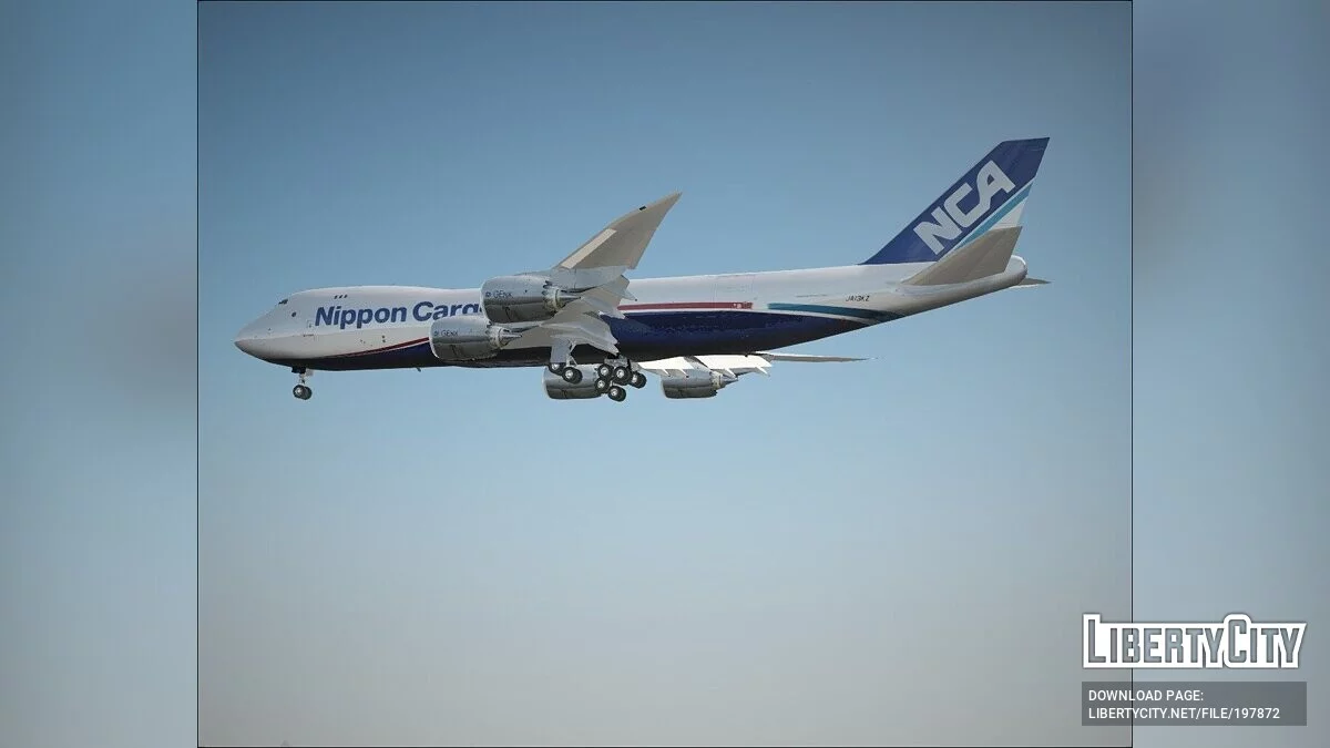Boeing 747-8F [VehFuncs] / GTA San Andreas