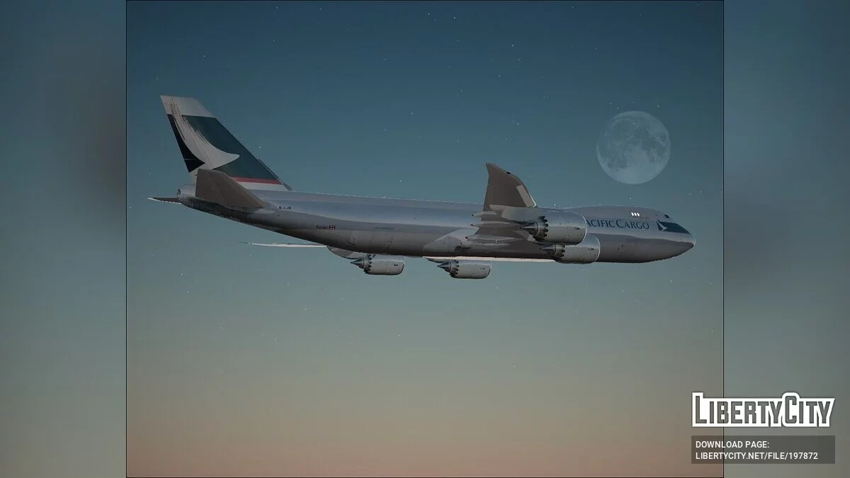 Boeing 747-8F [VehFuncs] / GTA San Andreas