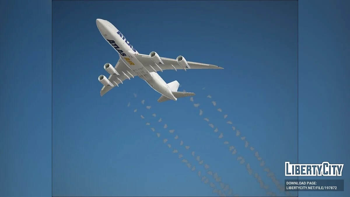 Boeing 747-8F [VehFuncs] / GTA San Andreas