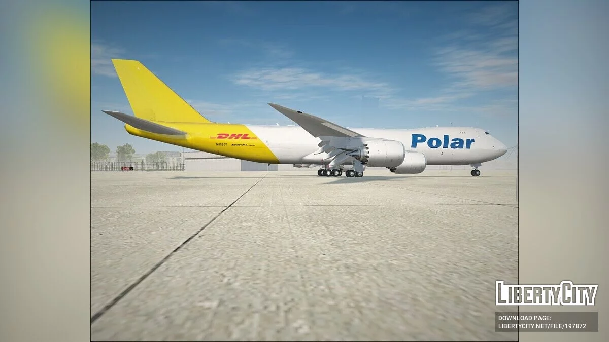 Boeing 747-8F [VehFuncs] / GTA San Andreas