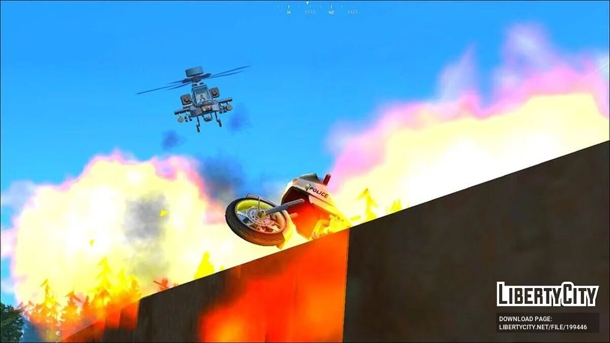 Millennium Apache из Blue Archive / GTA San Andreas
