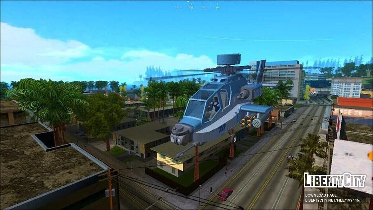 Millennium Apache из Blue Archive / GTA San Andreas