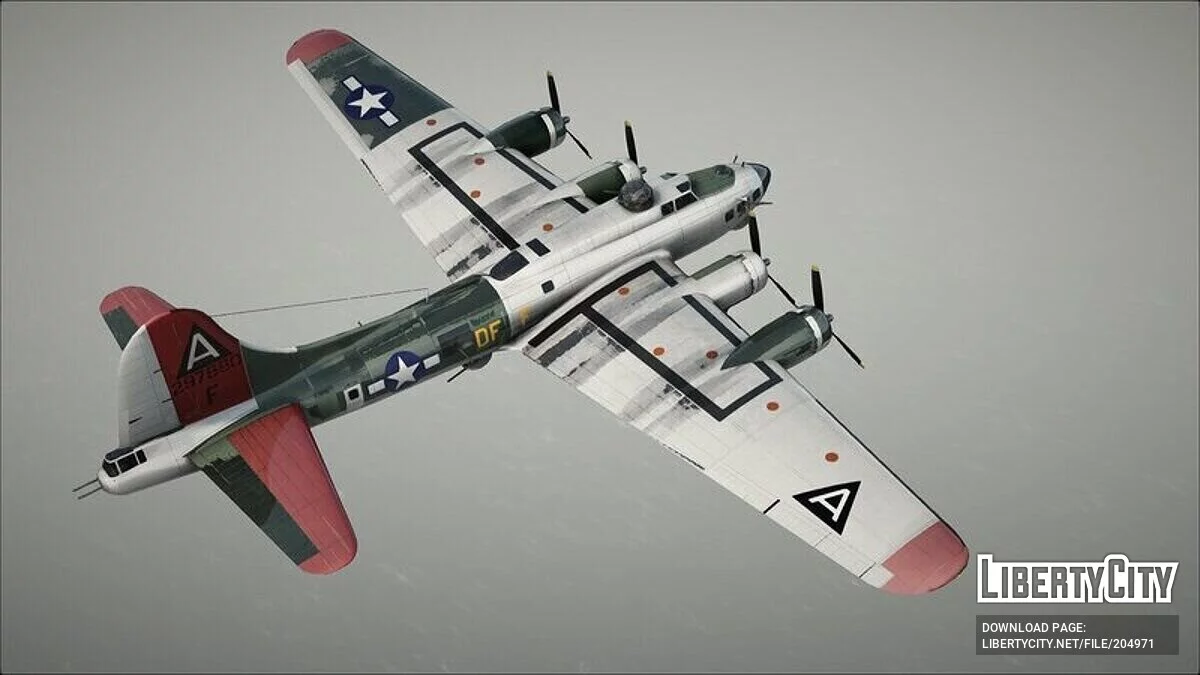 Boeing B-17G Flying Fortress / GTA San Andreas
