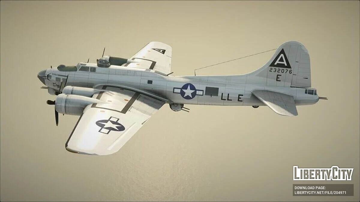 Boeing B-17G Flying Fortress / GTA San Andreas