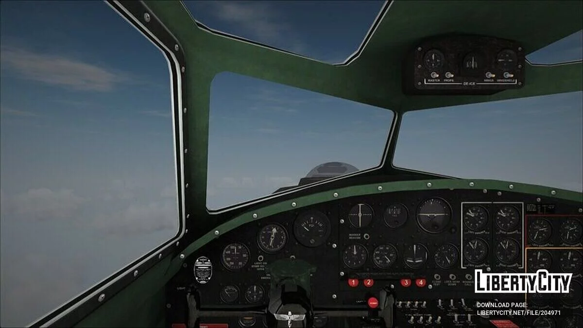 Boeing B-17G Flying Fortress / GTA San Andreas