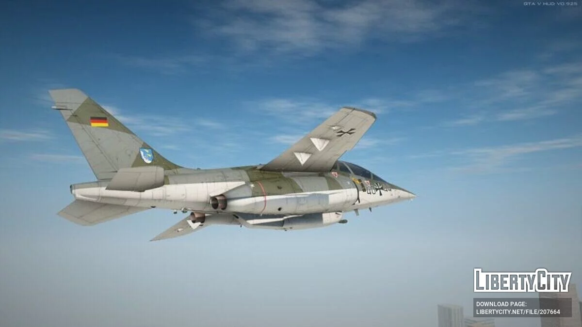 Alpha Jet A из War Thunder / GTA San Andreas
