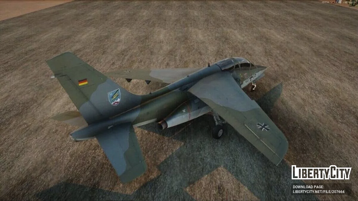 Alpha Jet A из War Thunder / GTA San Andreas