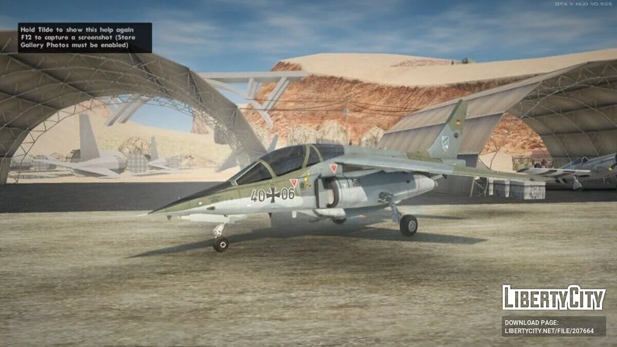 Alpha Jet A из War Thunder / GTA San Andreas