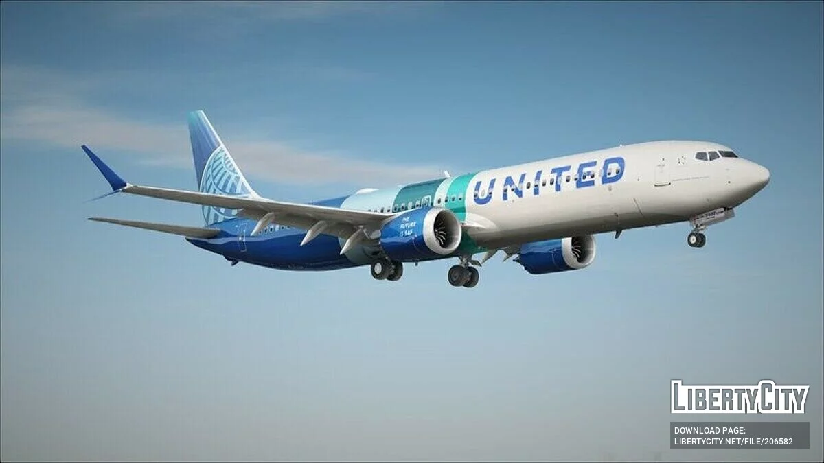 Boeing 737 MAX 10 / GTA San Andreas