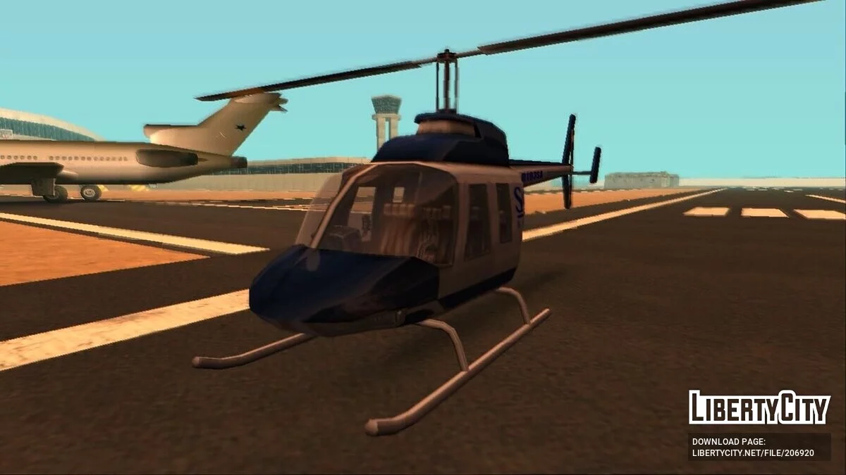 Улучшенный пакет бета-версий вертолетов. / GTA San Andreas
