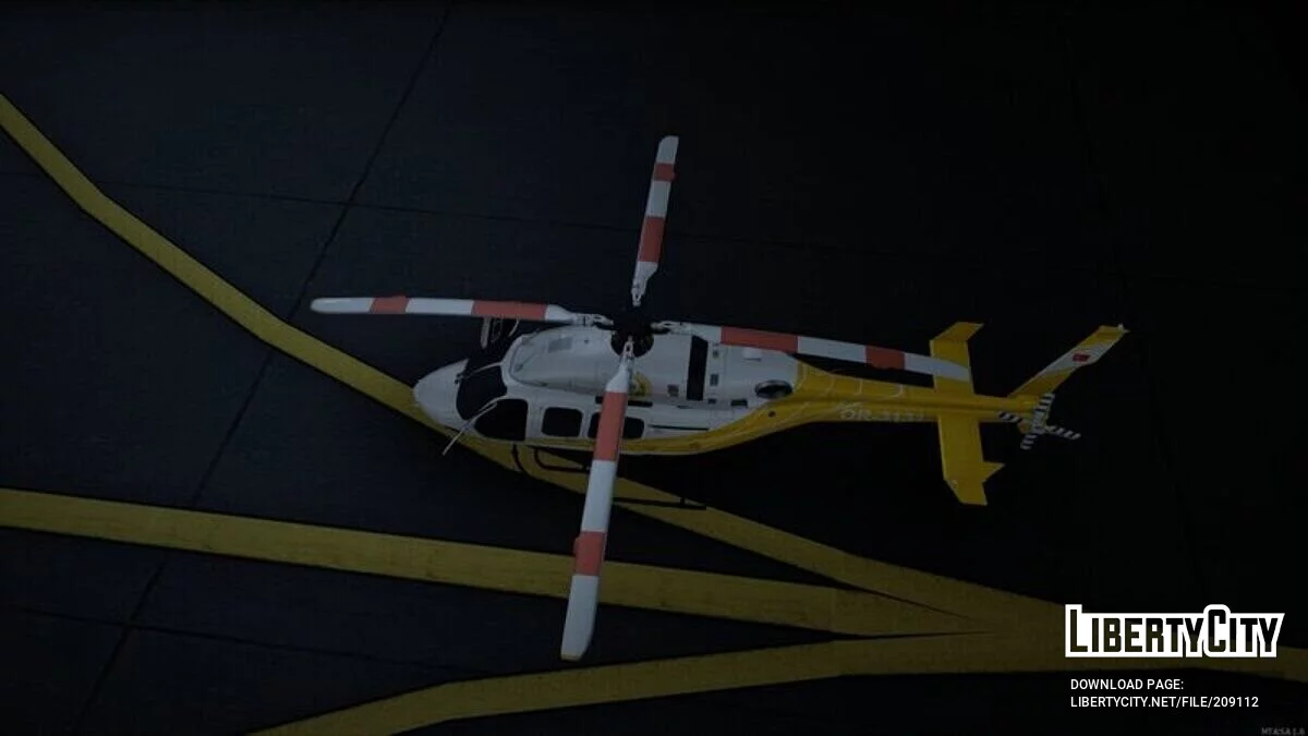 Sağlık Bakanlığı Helikopteri Modu / GTA San Andreas