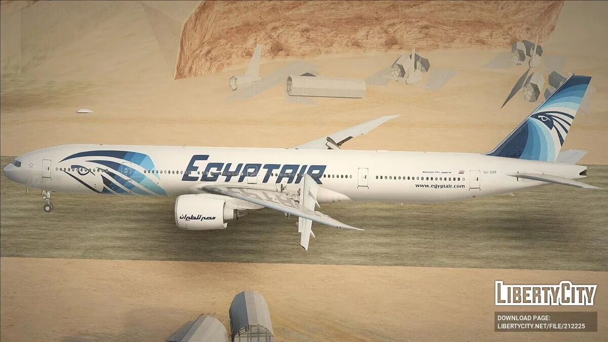 EgyptAir Boeing 777-36NER SU-GDR / GTA San Andreas