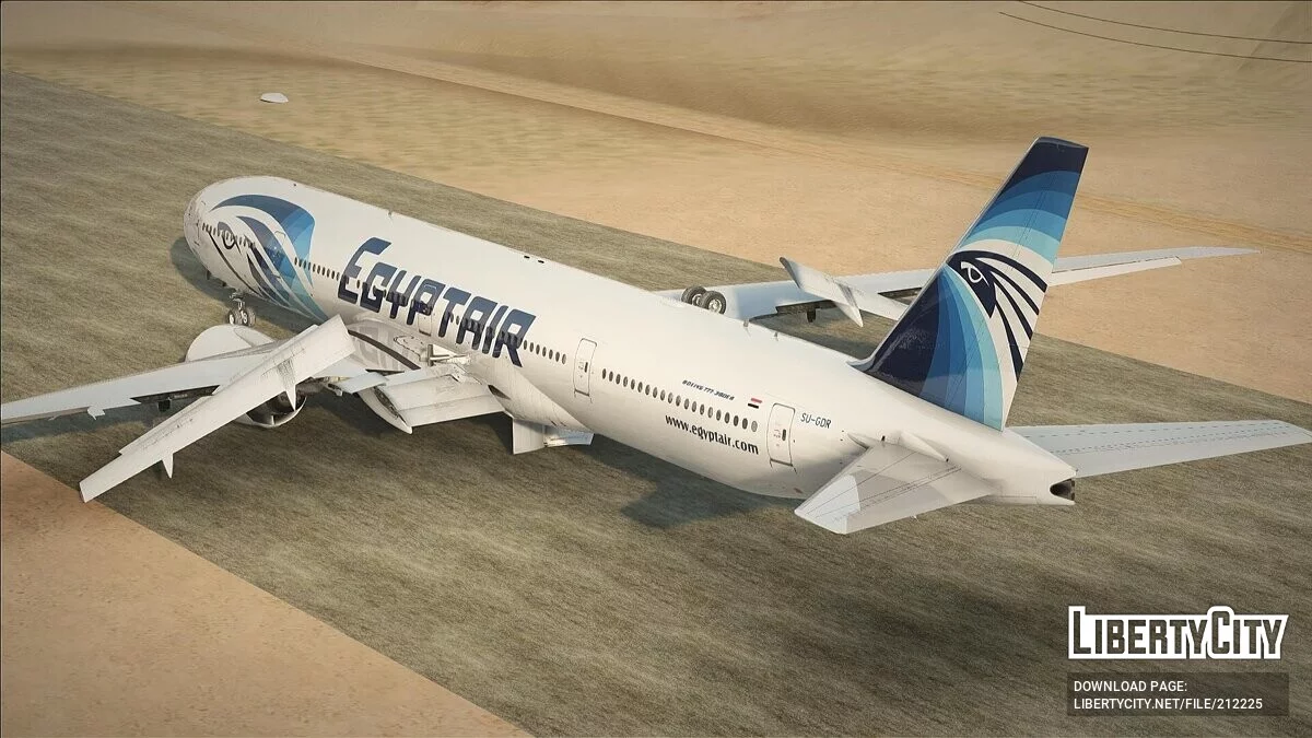 EgyptAir Boeing 777-36NER SU-GDR / GTA San Andreas