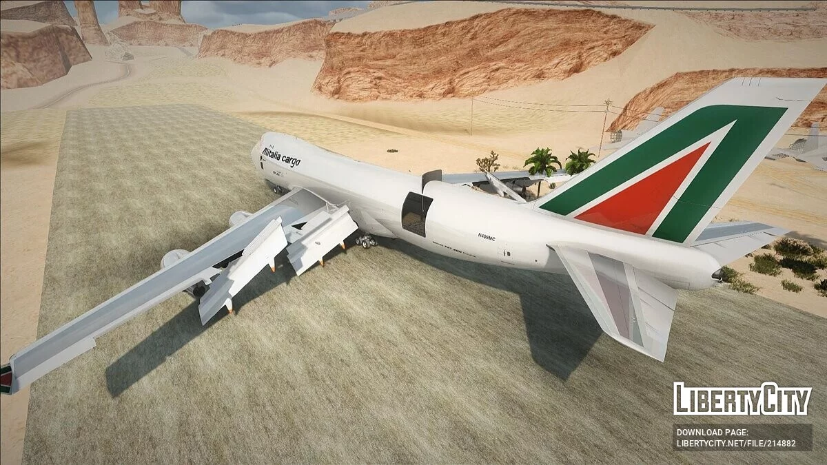 Alitalia Cargo Boeing 747-47UF / GTA San Andreas