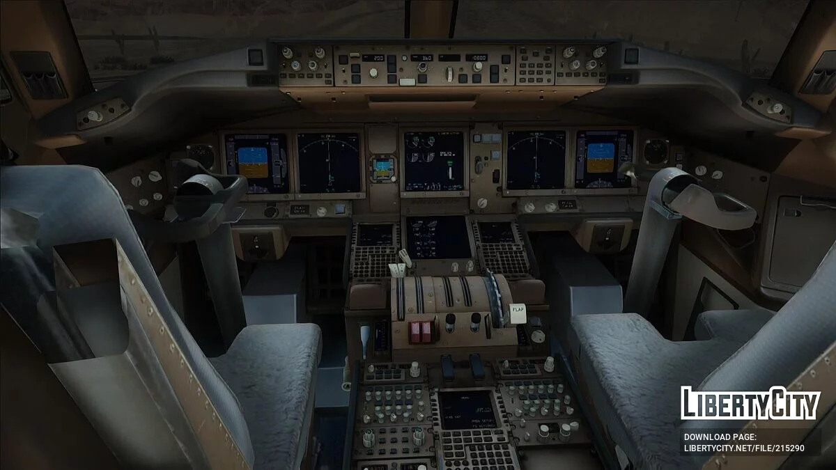 Ethiopian Airlines Boeing 777 / GTA San Andreas