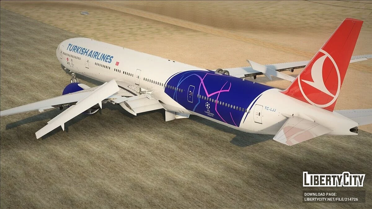 Turkish Airlines Boeing 777-3F2ER / GTA San Andreas