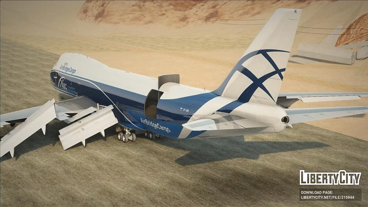AirBridgeCargo Airlines Boeing 747-46 / GTA San Andreas