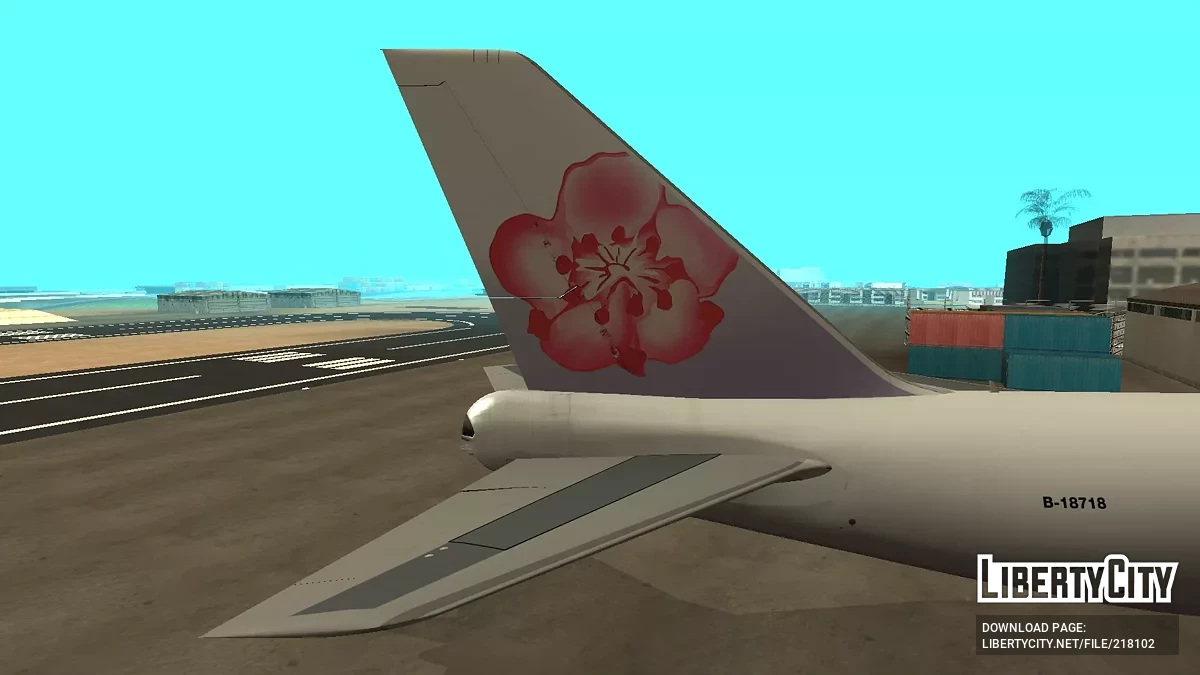 China Airlines Cargo Boeing 747-409F B-18718 / GTA San Andreas