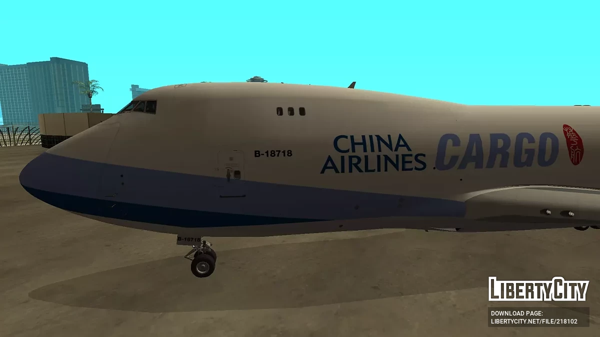China Airlines Cargo Boeing 747-409F B-18718 / GTA San Andreas