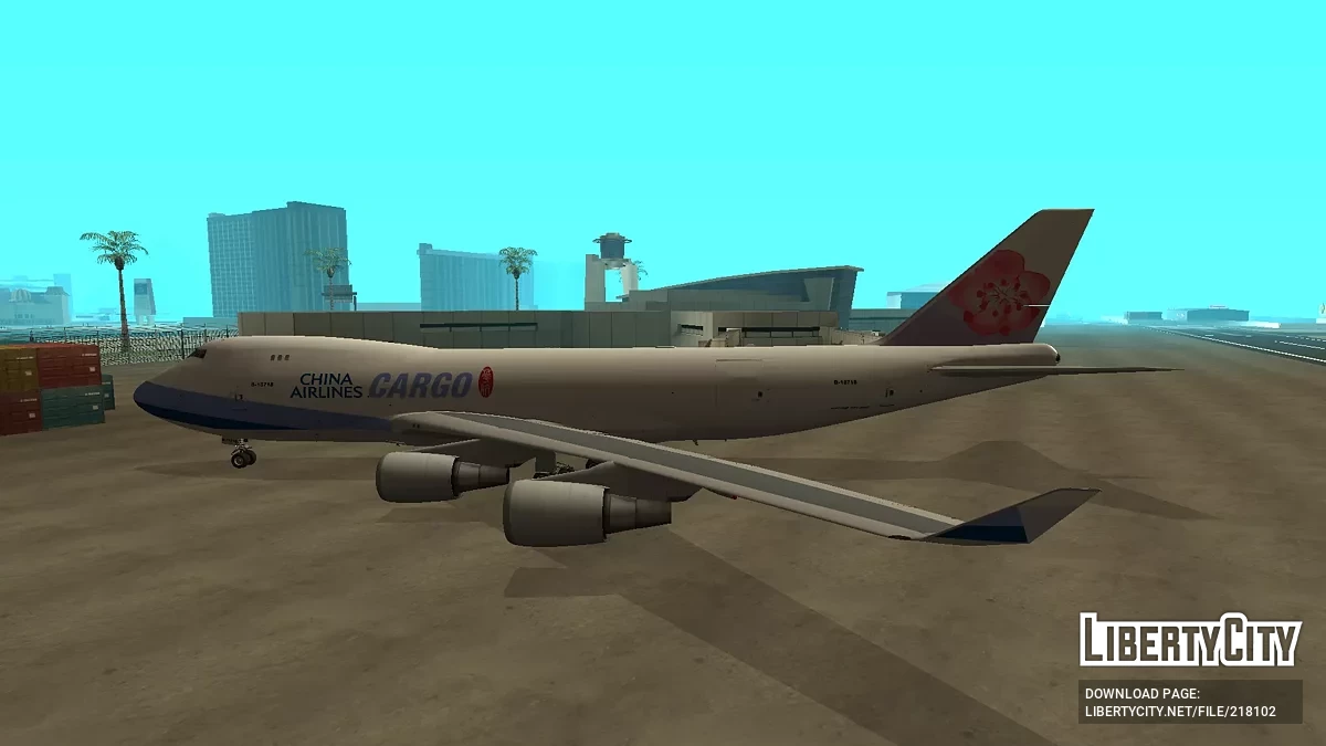 China Airlines Cargo Boeing 747-409F B-18718 / GTA San Andreas