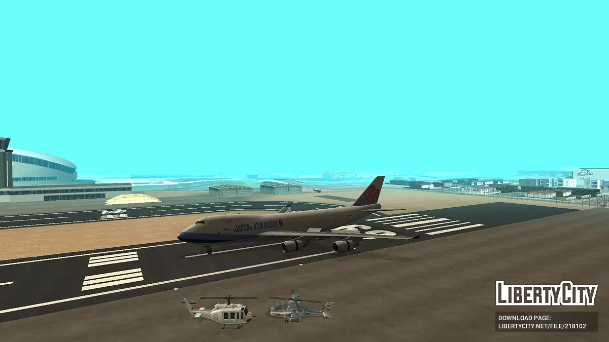 China Airlines Cargo Boeing 747-409F B-18718 / GTA San Andreas