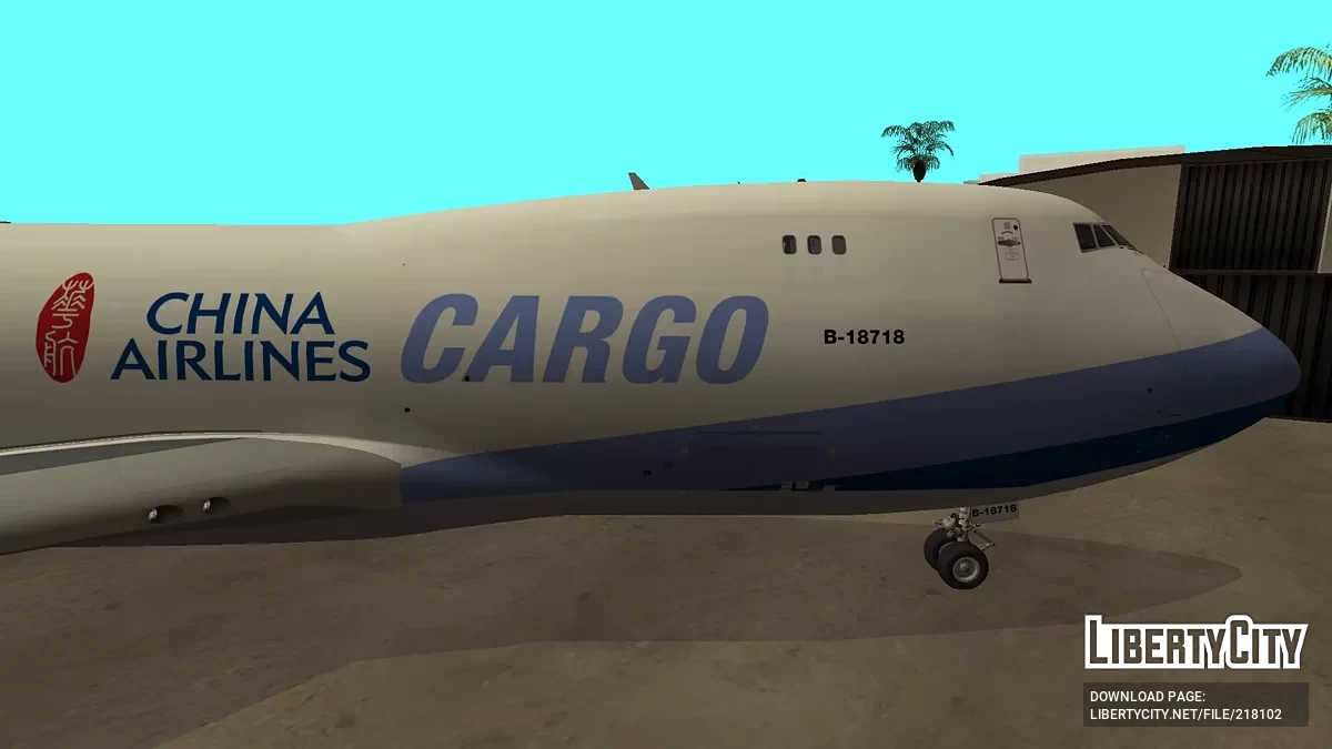 China Airlines Cargo Boeing 747-409F B-18718 / GTA San Andreas