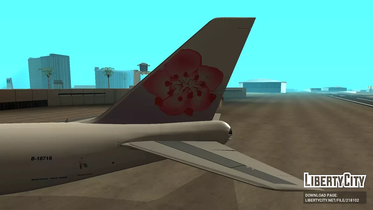 China Airlines Cargo Boeing 747-409F B-18718 / GTA San Andreas