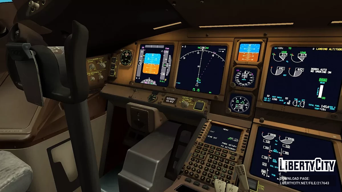 United Airlines Boeing 777-322ER N2250U / GTA San Andreas