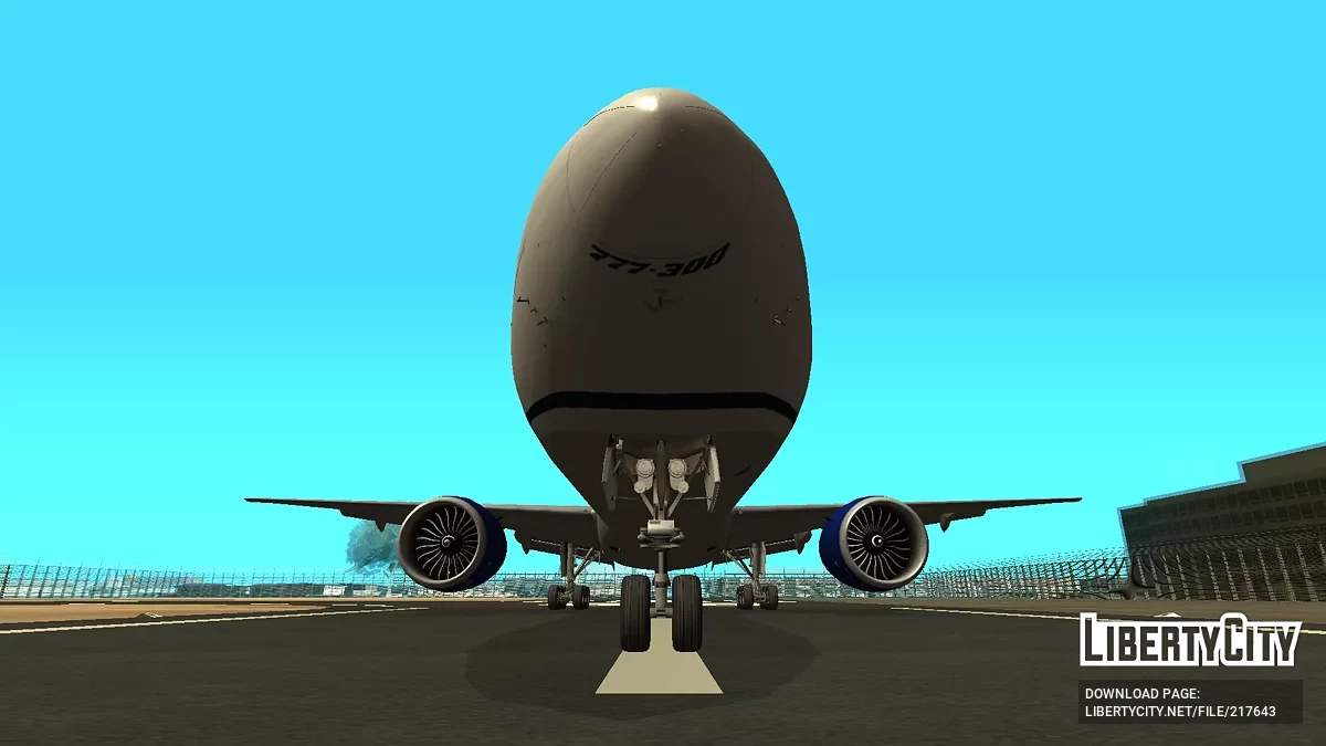 United Airlines Boeing 777-322ER N2250U / GTA San Andreas