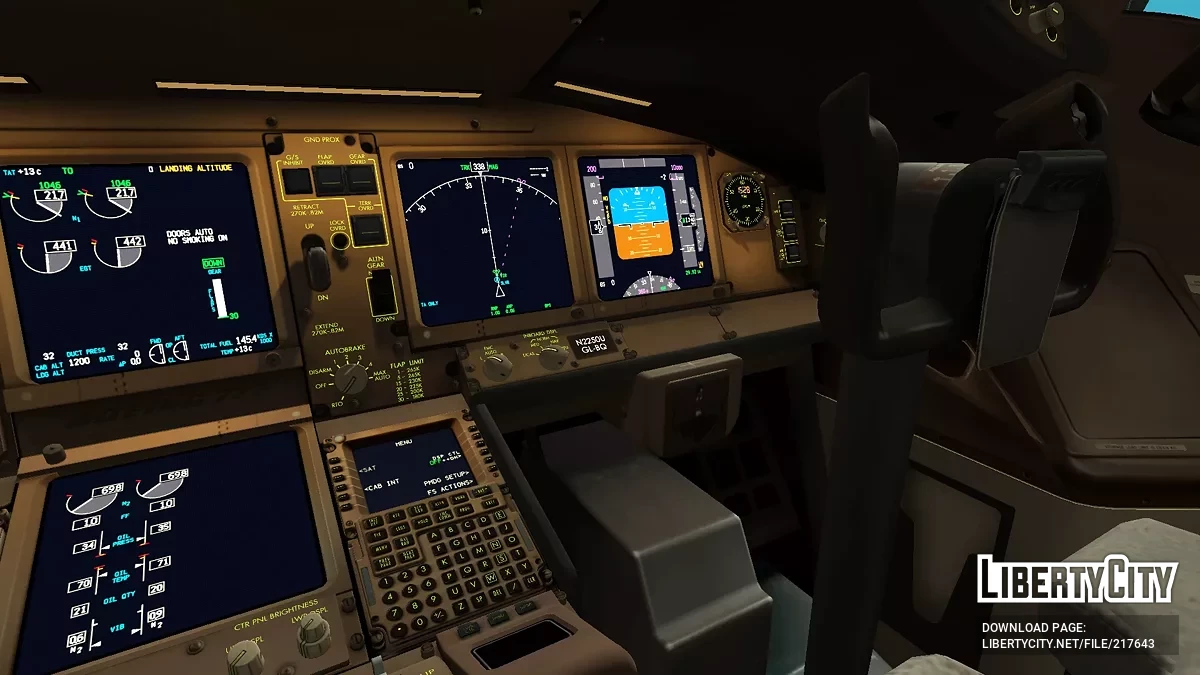 United Airlines Boeing 777-322ER N2250U / GTA San Andreas