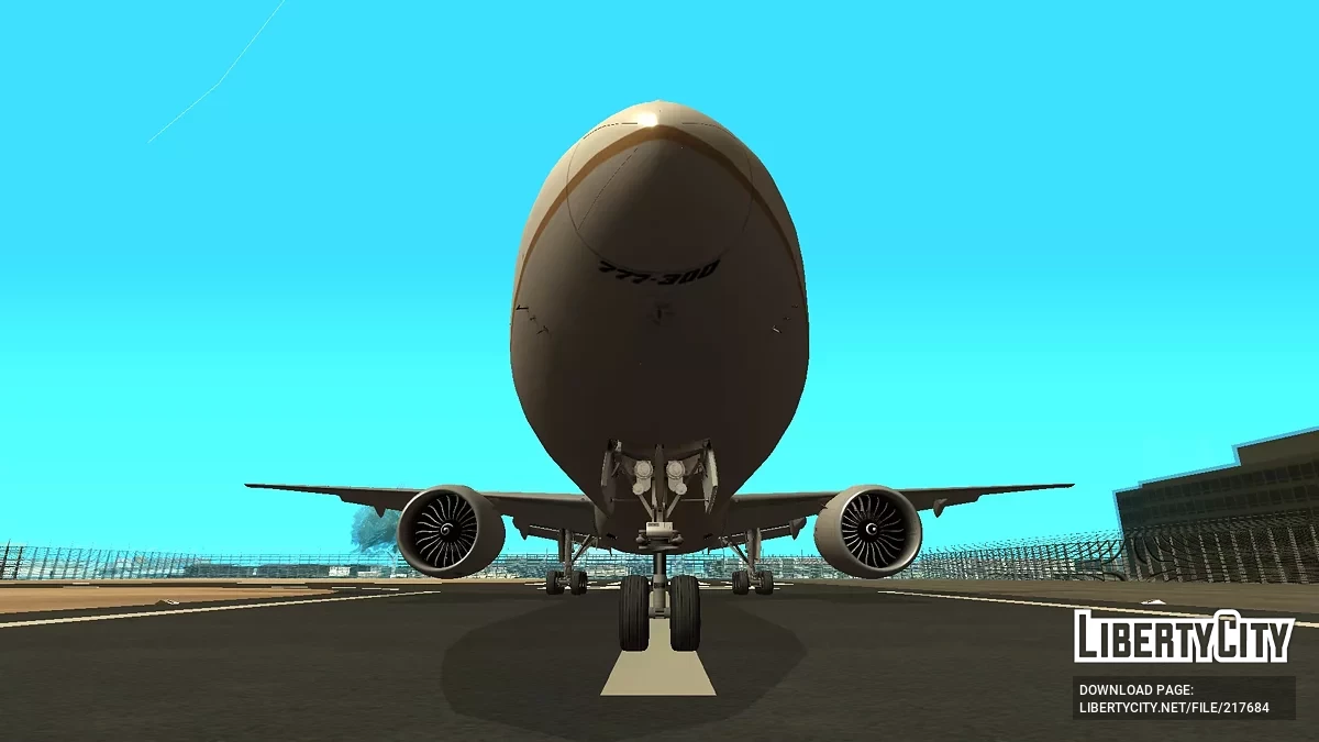 United Airlines Boeing 777-322ER N2747U / GTA San Andreas
