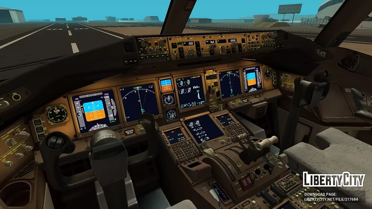 United Airlines Boeing 777-322ER N2747U / GTA San Andreas