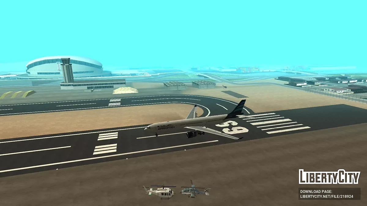 Afriqiyah Airways Airbus A330-302 5A-ONR / GTA San Andreas