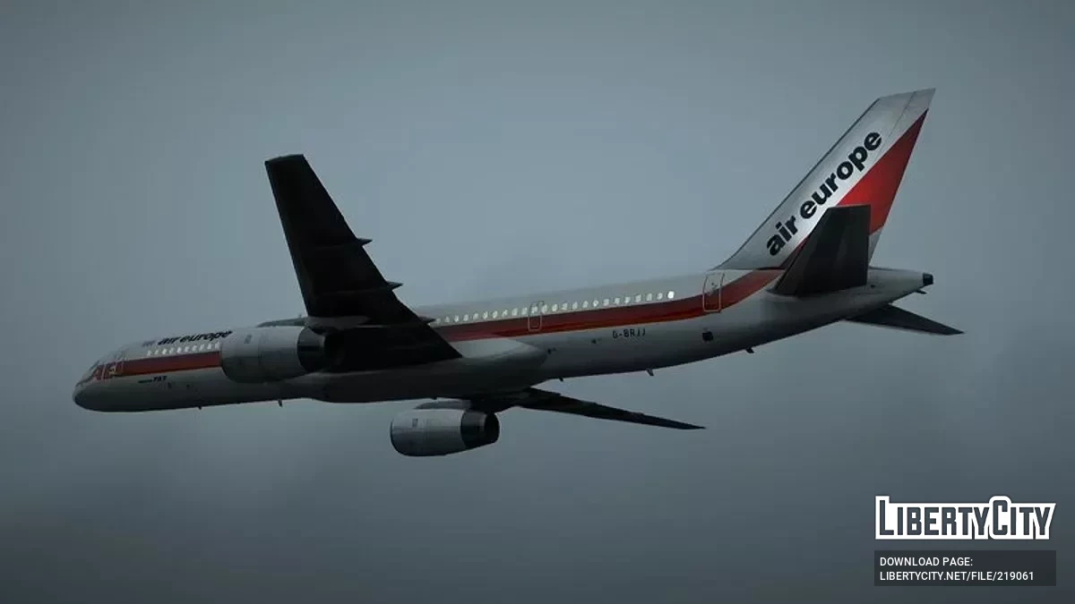 Boeing 757-200RR (Remake) / GTA San Andreas