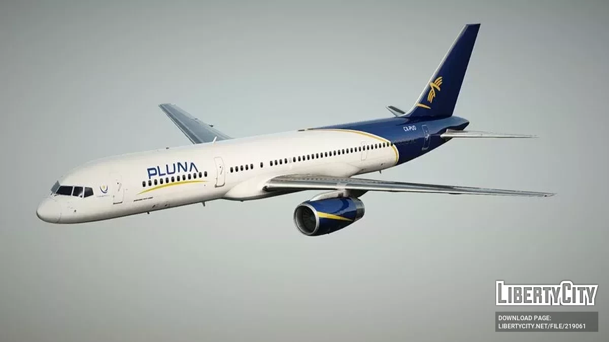 Boeing 757-200RR (Remake) / GTA San Andreas
