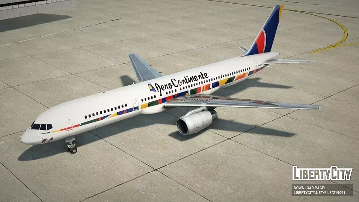 Boeing 757-200RR (Remake) / GTA San Andreas