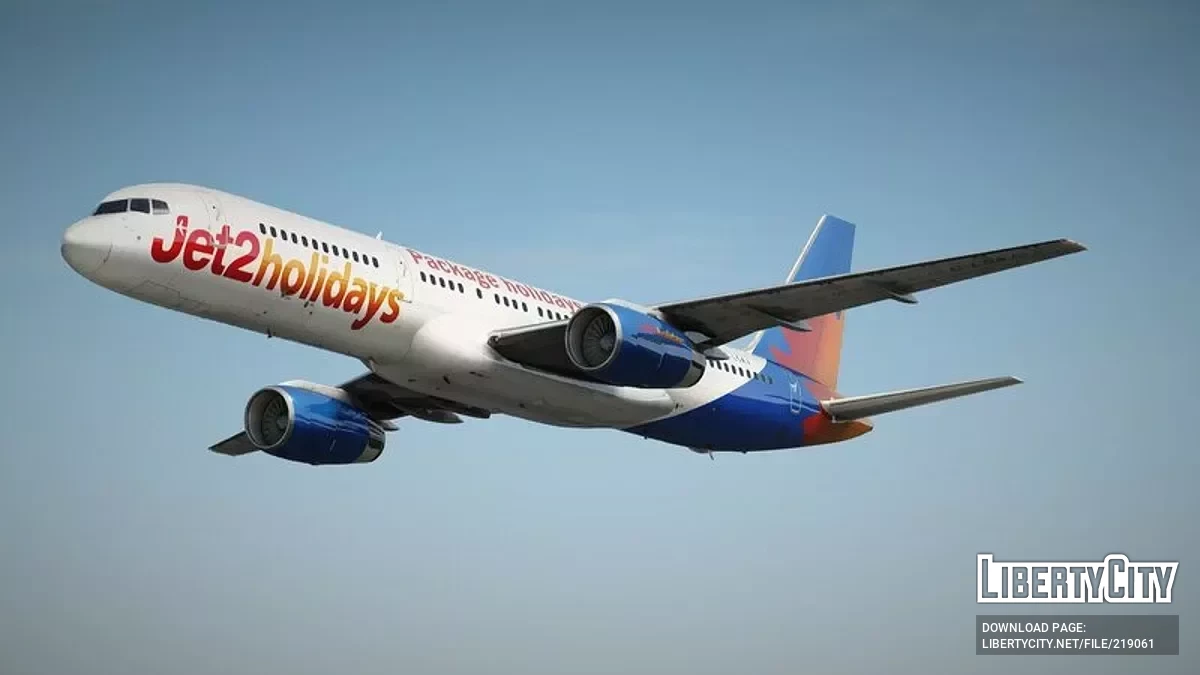 Boeing 757-200RR (Remake) / GTA San Andreas