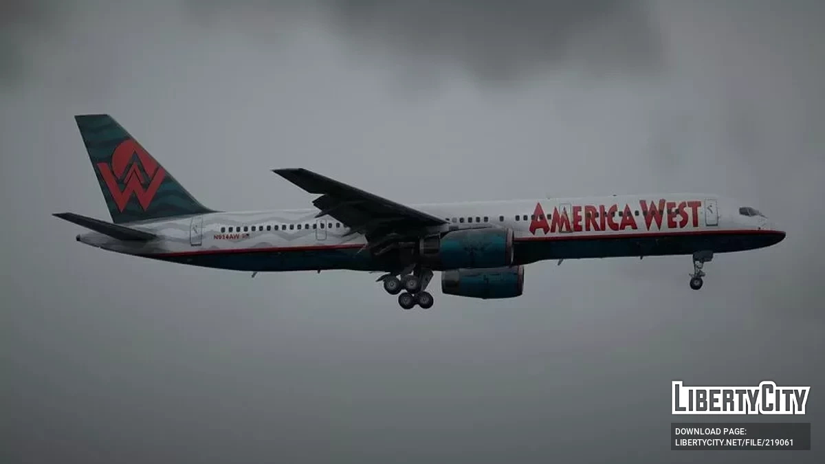 Boeing 757-200RR (Remake) / GTA San Andreas
