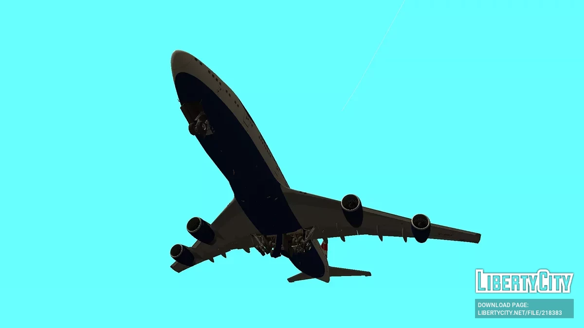 British Airways Boeing 747-436 G-CIVJ / GTA San Andreas