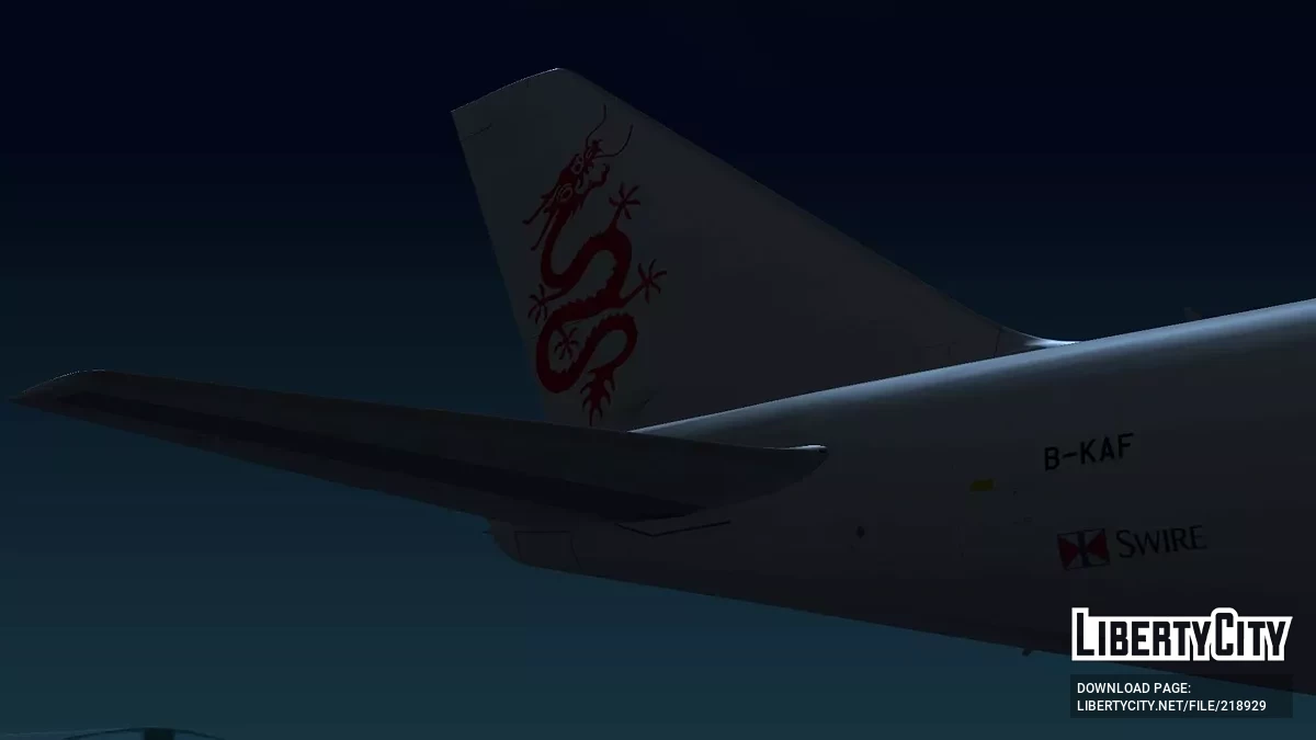 Dragonair Cargo Boeing 747-412BCF B-KAF / GTA San Andreas