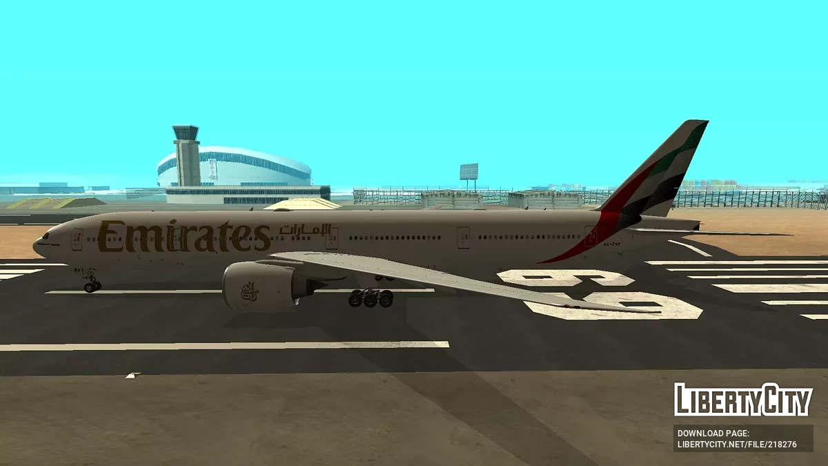 Emirates Boeing 777-31HER A6-ENV / GTA San Andreas
